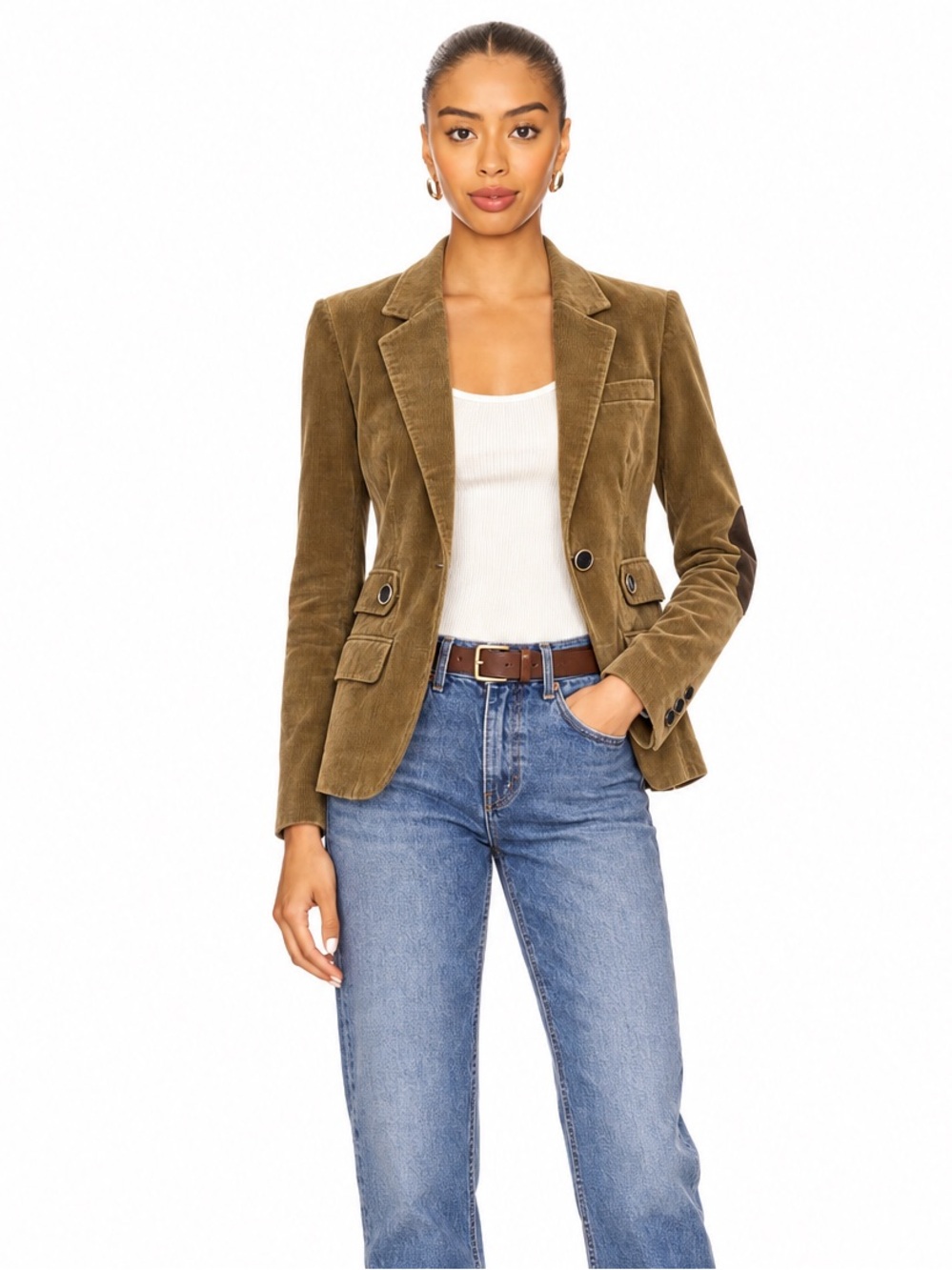 Smart Set Brown Corduroy Blazer | XS